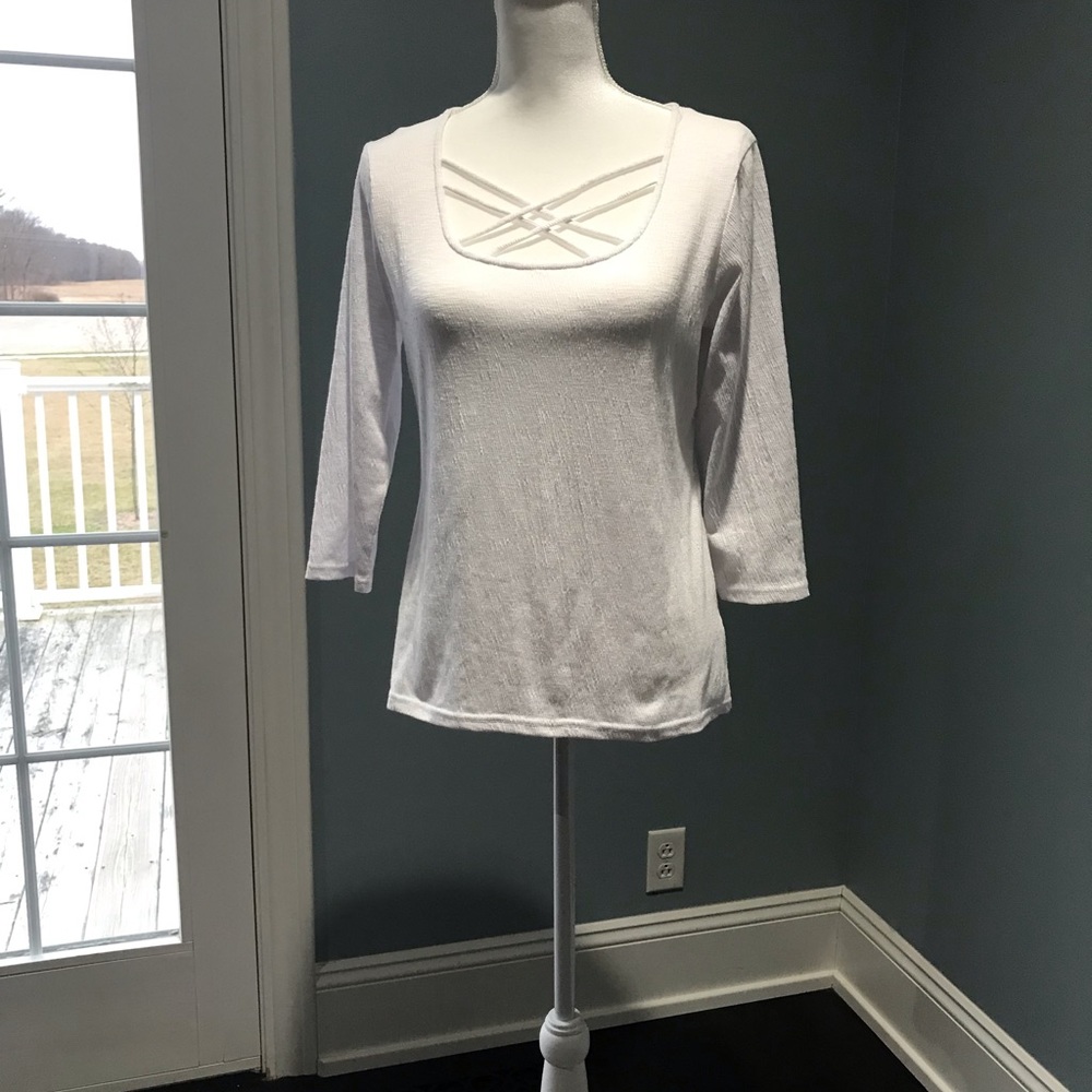 Cubism 3/4 sleeve Top
